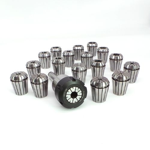 ER32 morse taper metric collet chuck set